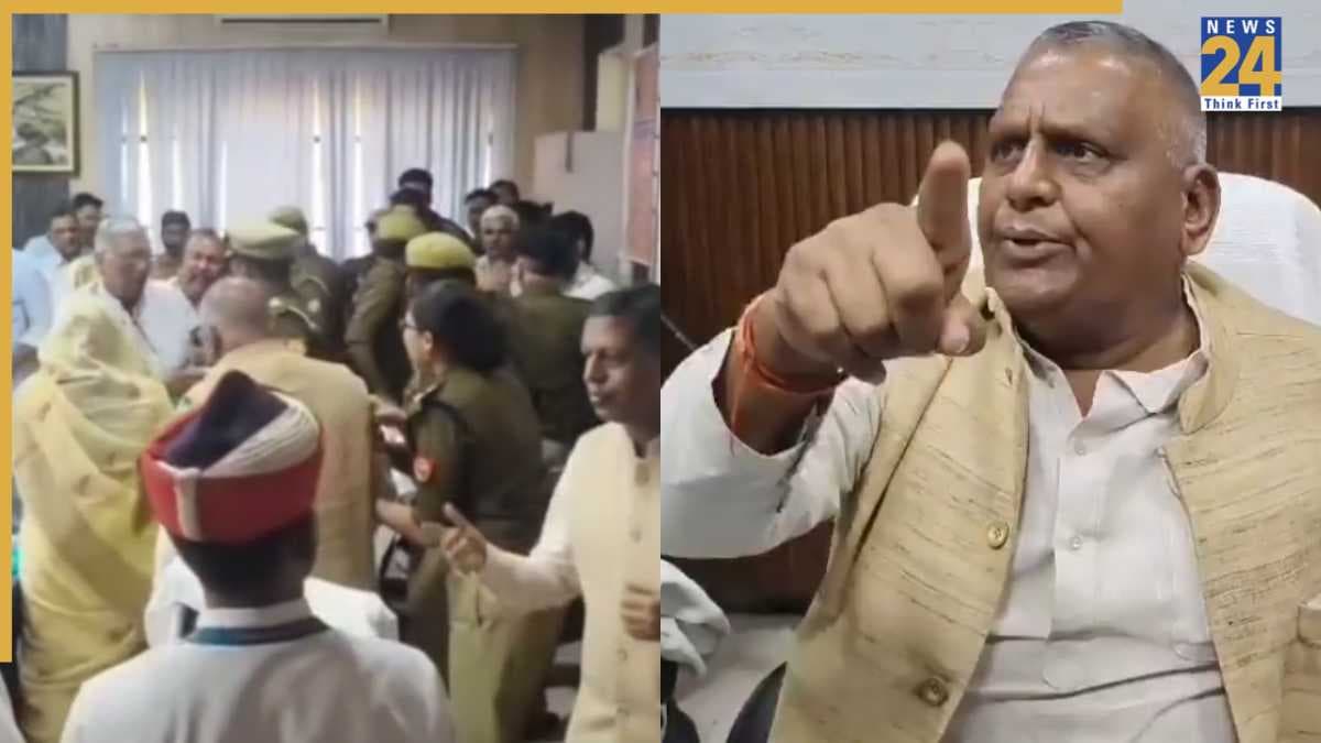 'मुझसे बड़ा कोई बदमाश नहीं…',भाजपा सांसद और पूर्व सांसद के बीच तीखी बहस का वीडियो वायरल
