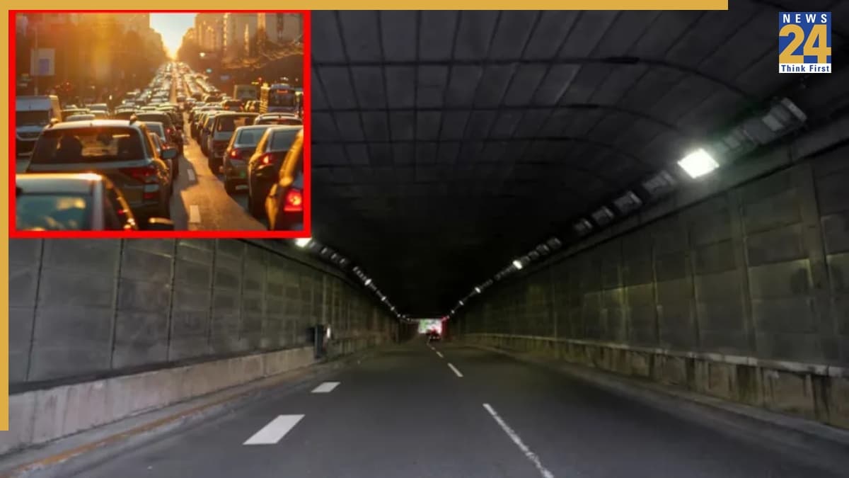 New underpass in noida