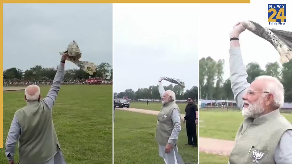 बिहार से PM मोदी का वीडियो वायरल, मुजफ्फरपुर रैली के दौरान किसानों और विपक्षियों को दिया खास संदेश
