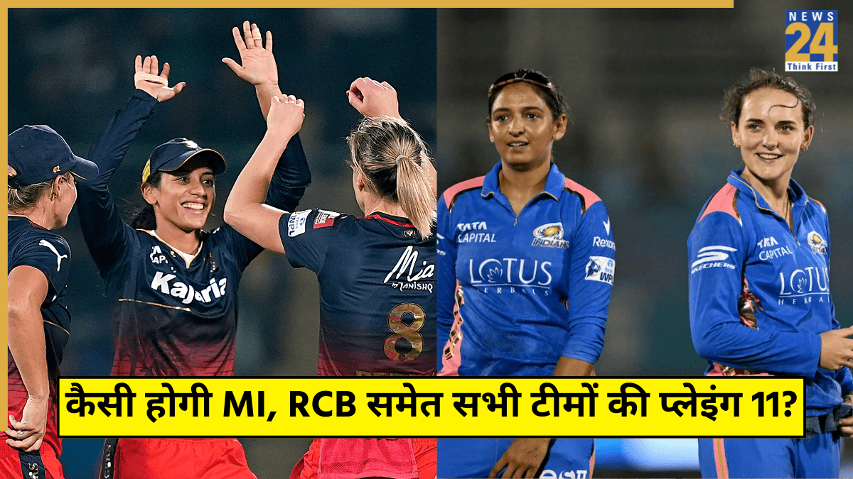 WPL 2026 मेगा ऑक्शन के बाद कौन सी टीम है सबसे मजबूत? ऐसी रहेगी MI, RCB समेत सभी फ्रेंचाइजी की प्लेइंग 11