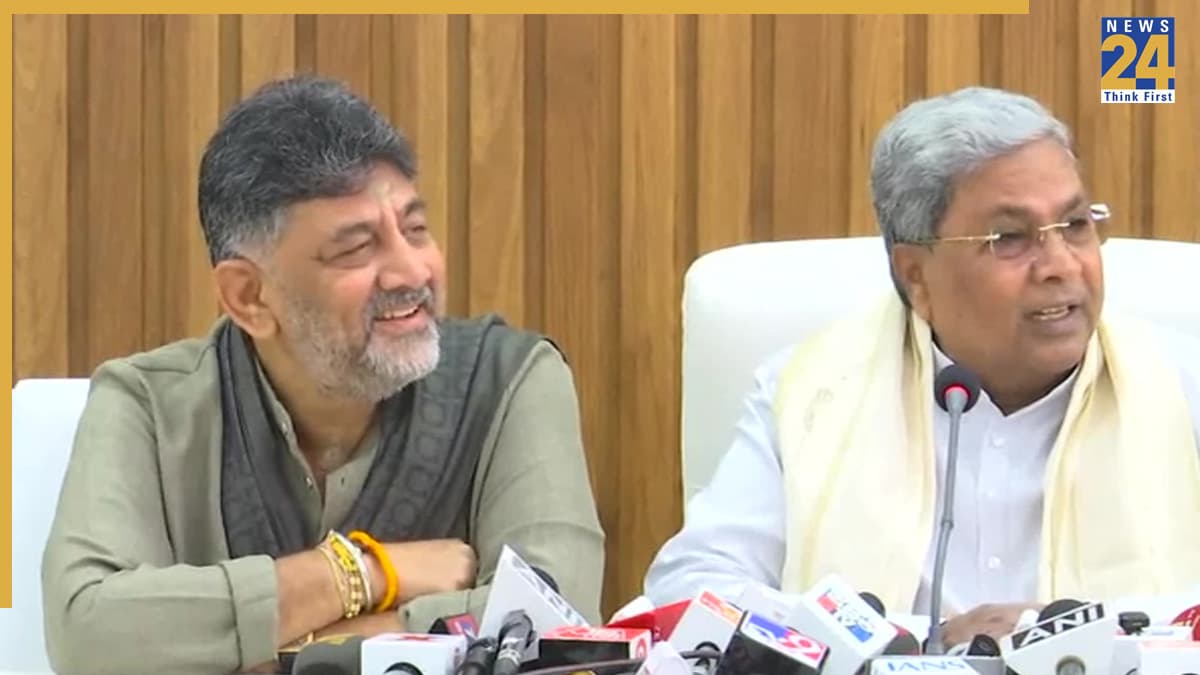 'कुछ विधायक मंत्री बनना चाहते हैं' कर्नाटक विवाद पर CM सिद्धारमैया का बड़ा खुलासा; DK शिवकुमार के साथ की प्रेस कॉन्फ्रेंस