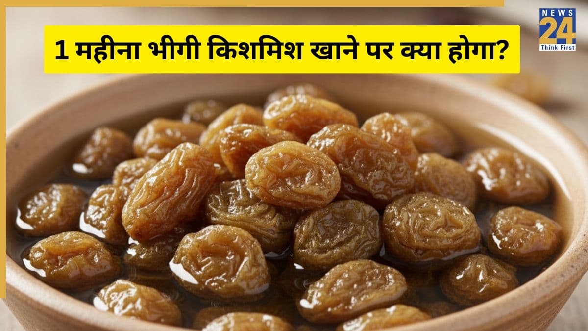 1 महीने तक किशमिश खाने से क्या होगा? यहां जानिए Soaked Raisins सेहत पर क्या असर डालते हैं