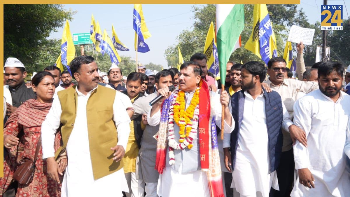 पदयात्रा का दूसरा दिन: बेरोजगारी और अन्याय के खिलाफ आप की पदयात्रा को जबरदस्त जनसमर्थन