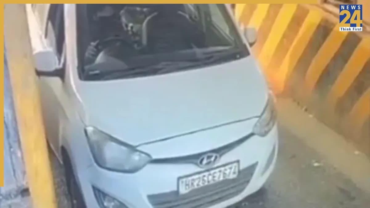 Delhi Car Blast: दिल्ली ब्लास्ट में संदिग्ध उमर का नया CCTV फुटेज आया सामने, मास्क पहने हुए देखा गया आरोपी