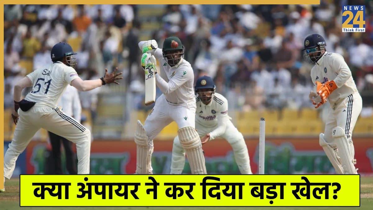 IND vs SA: टीम इंडिया के साथ हुई बड़ी बेईमानी! क्या आउट थे सेनुरन मुथुसामी?  