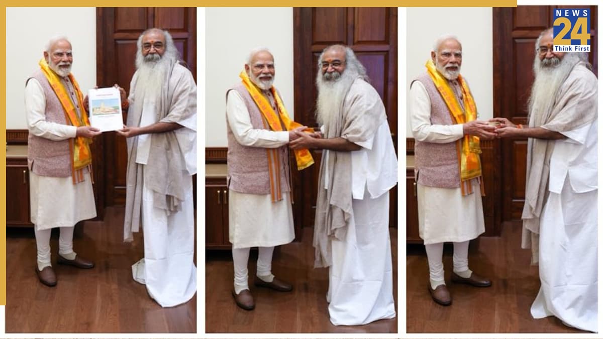Exclusive: PM मोदी से मिले आचार्य प्रमोद कृष्णम, कल्कि धाम मंदिर को लेकर कही दिलचस्प बात