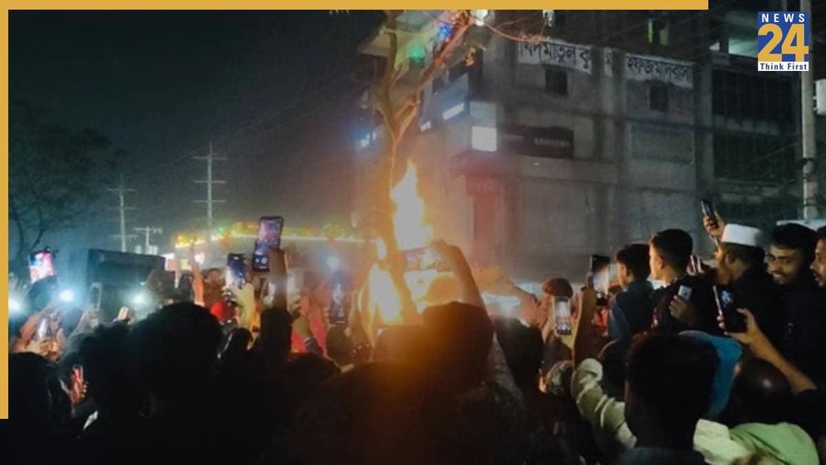 बांग्लादेश में हिंदू युवक के मर्डर केस में 7 संदिग्ध गिरफ्तार; दम तोड़ने तक पीटा और शव पेड़ पर लटकाकर जलाया