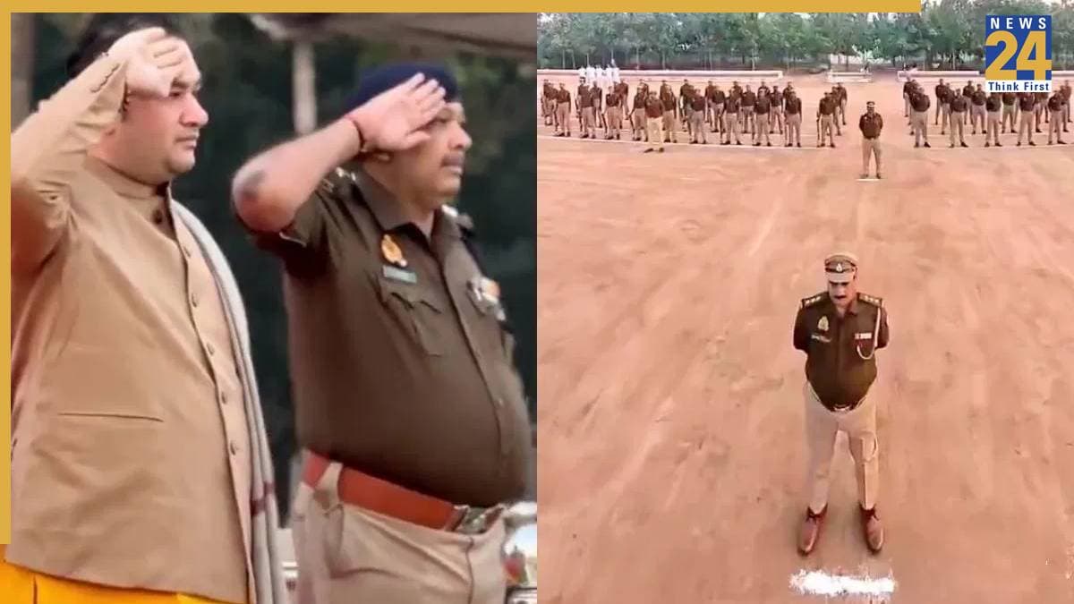 कथावाचक को गार्ड ऑफ ऑनर देने का वीडियो वायरल, UP की सियासत गरमाई, सपा बोली- क्या वो संवैधानिक पद पर हैं?