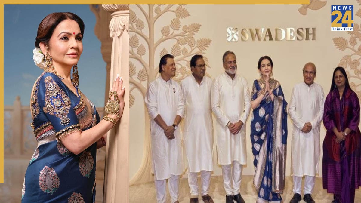 100 साल पुराने विंटेज कुंदन पोल्की इयररिंग्स और मां के हाथ फूल, नीता अंबानी हेरिटेज लग्जरी में द‍िखीं मास्टरक्लास