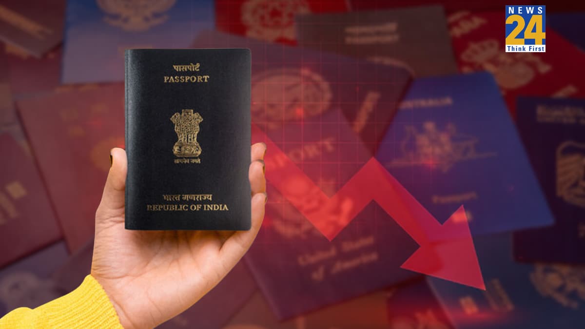 नए साल से पहले भारतीय पासपोर्ट हुआ कमजोर, 85वें स्थान पर खिसकी रैंक, 12वें नंबर पर आया अमेरिका