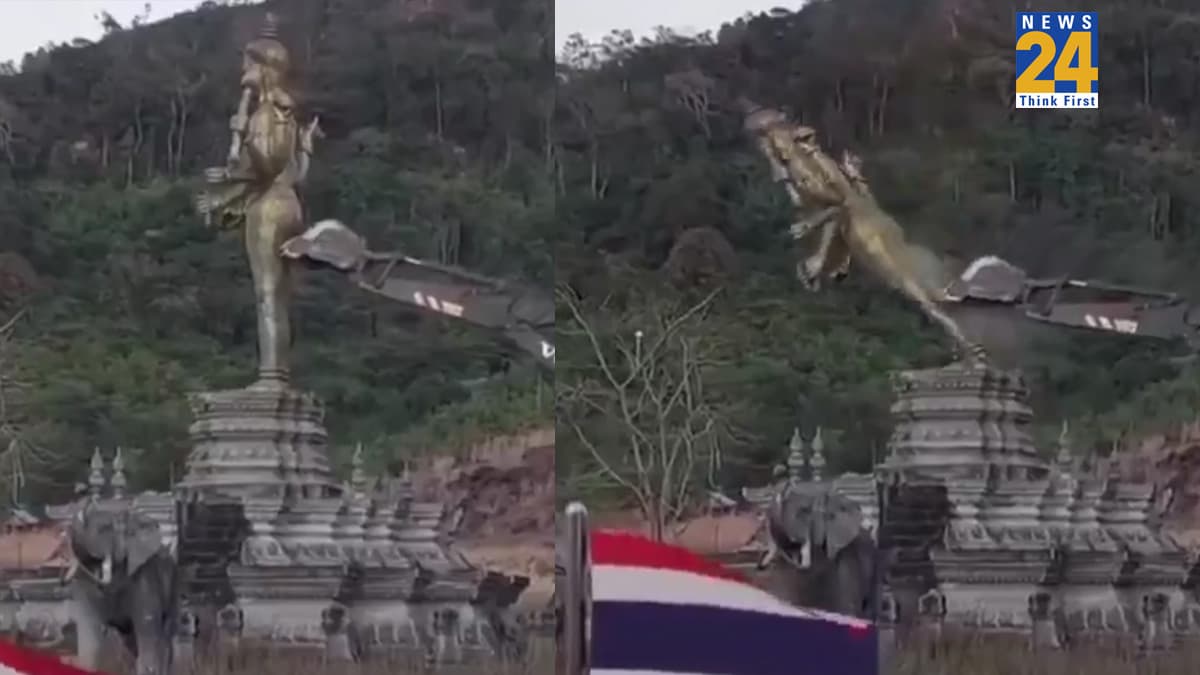 भगवान विष्णु की प्रतिमा पर क्यों चलाया बुलडोजर? भारत की आपत्ति के बाद थाईलैंड सरकार ने दी सफाई