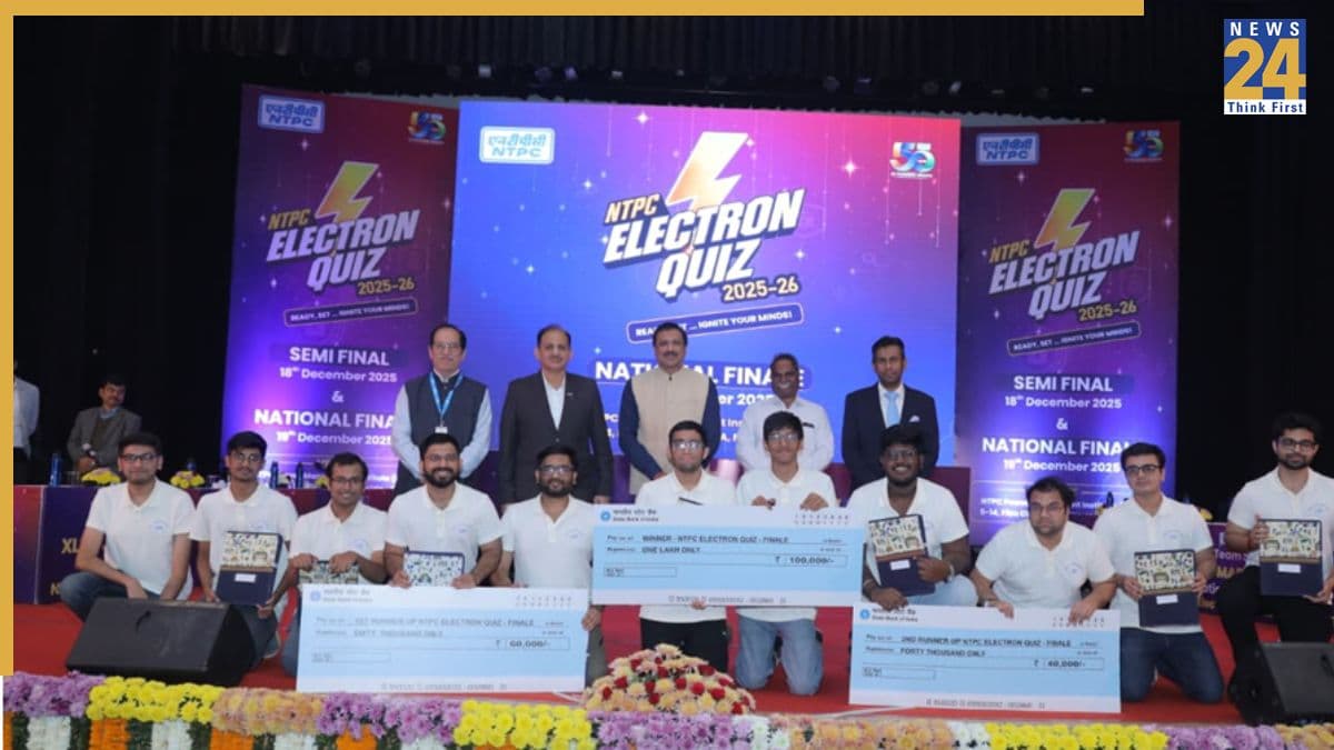 एनटीपीसी इलेक्ट्रॉन क्विज 2025 के राष्ट्रीय फाइनल में आईआईटी कानपुर बना विजेता