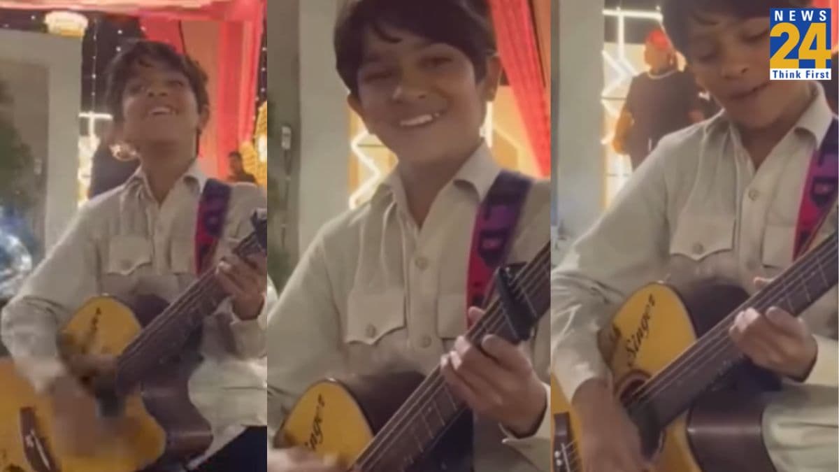 राजस्थान का नन्हा कलाकार बना इंटरनेट सेंसेशन, शादी में गिटार बजाकर जीता बरातियों का दिल, यहां देखे VIDEO
