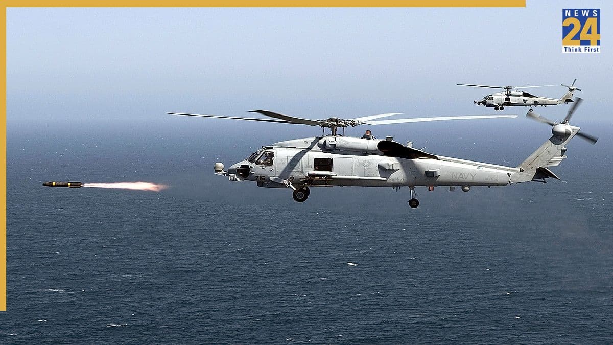 Indian Navy Commissions Romeo Helicopter