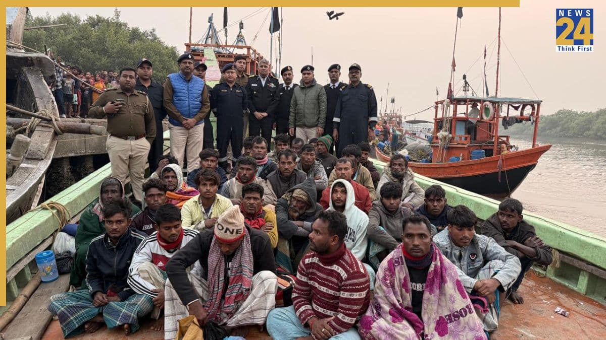 बंगाल की खाड़ी में इंडियन कोस्ट गार्ड को बड़ी सफलता, अवैध घुसपैठ की कोशिश करते हुए 35 बांग्लादेशी गिरफ्तार