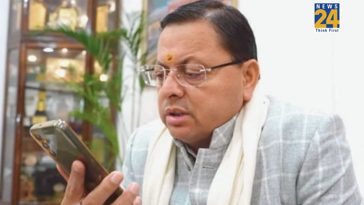 मुख्यमंत्री पुष्कर सिंह धामी ने एंजेल चकमा के पिता से फोन पर की बात