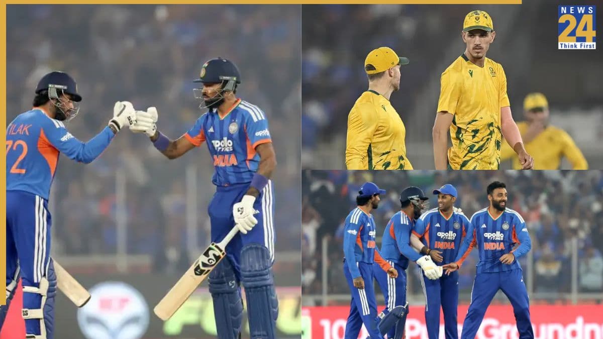 IND vs SA: हार्दिक-तिलक की तूफानी बल्लेबाजी के आगे ढेर हुई साउथ अफ्रीका, भारत ने जीती सीरीज