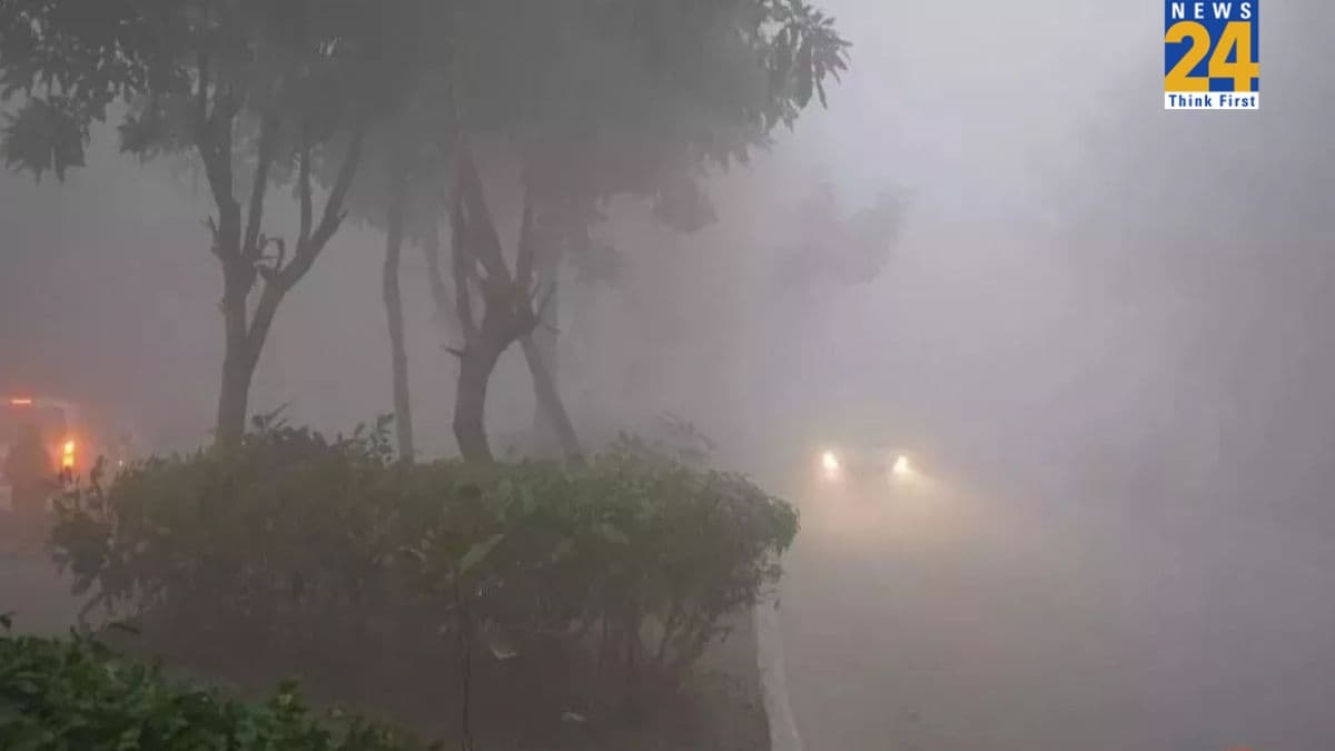 दिल्ली-NCR में छाई कोहरे की मोटी चादर, सड़कों पर थमी रफ्तार; ऑरेंज अलर्ट जारी