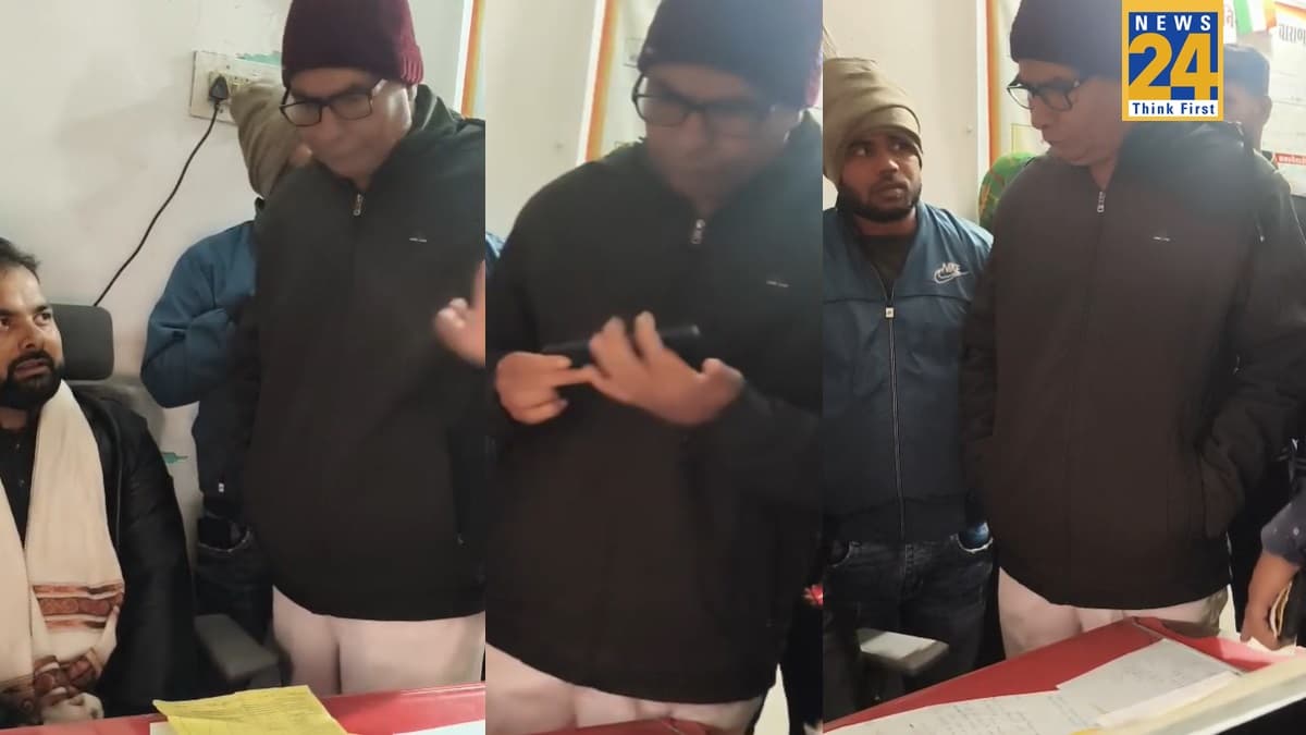'गवर्नर का भाई हूं, तुम्हारा ट्रांसफर करवा दूंगा', गोरखपुर में अफसर को धमकाने का वीडियो वायरल