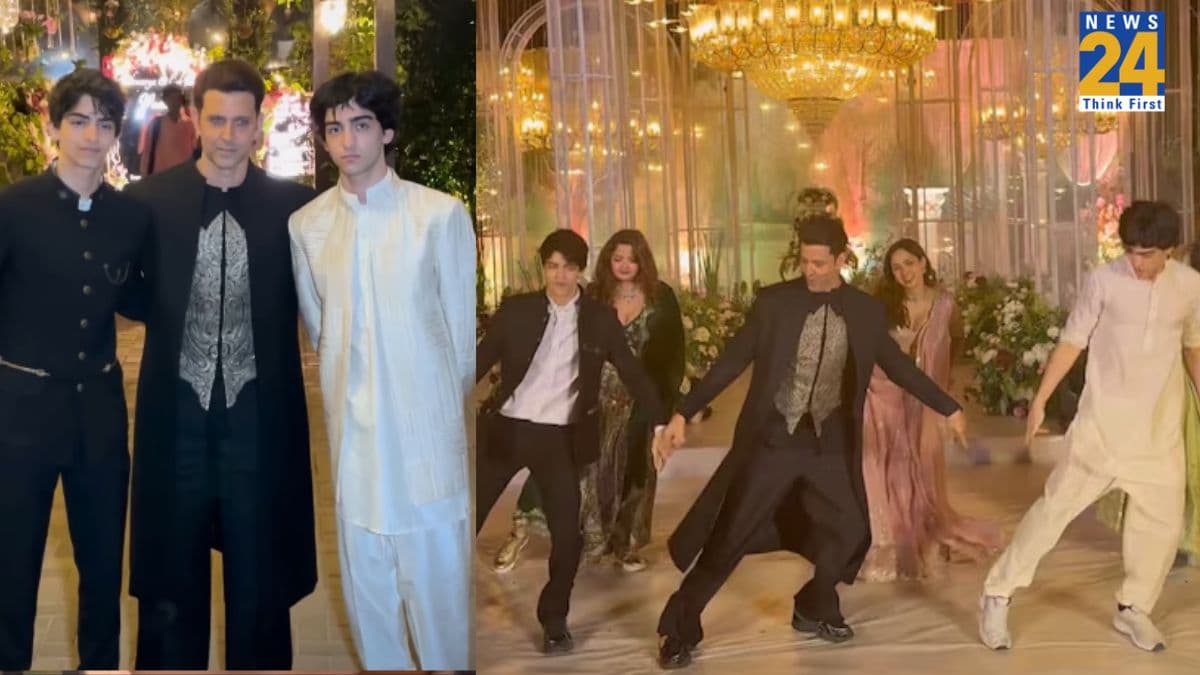 क्या करते हैं ऋतिक रोशन के दोनों बेटे ऋदान-ऋेहान? चाचा ईशान की शादी में डांस मूव्स से लूटी लाइमलाइट