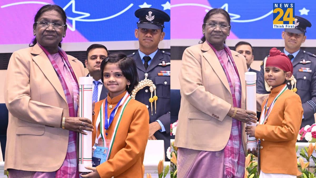 2 बच्चों ने 2 जिंदगियां बचाते हुए गंवाई जान, राष्ट्रपति मुर्मू ने 20 को दिए बाल पुरस्कार, पढ़ें लिस्ट में किस-किस का नाम?