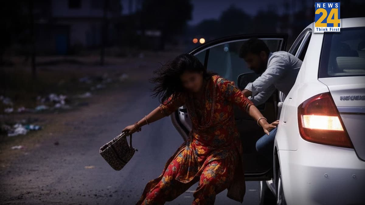 फरीदाबाद में चलती कार में 2 घंटे तक गैंगरेप, विरोध करने पर फोड़ा सिर; आधी रात को सड़क पर फेंका