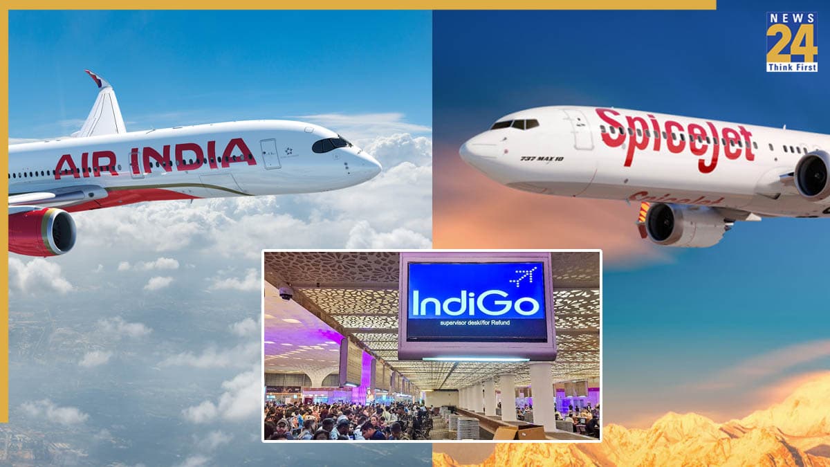 IndiGo के यात्रियों के लिए बड़ी खबर, आज स्पाइसजेट चलाएगा 22 एक्स्ट्रा फ्लाइट, एअर इंडिया का भी ऐलान