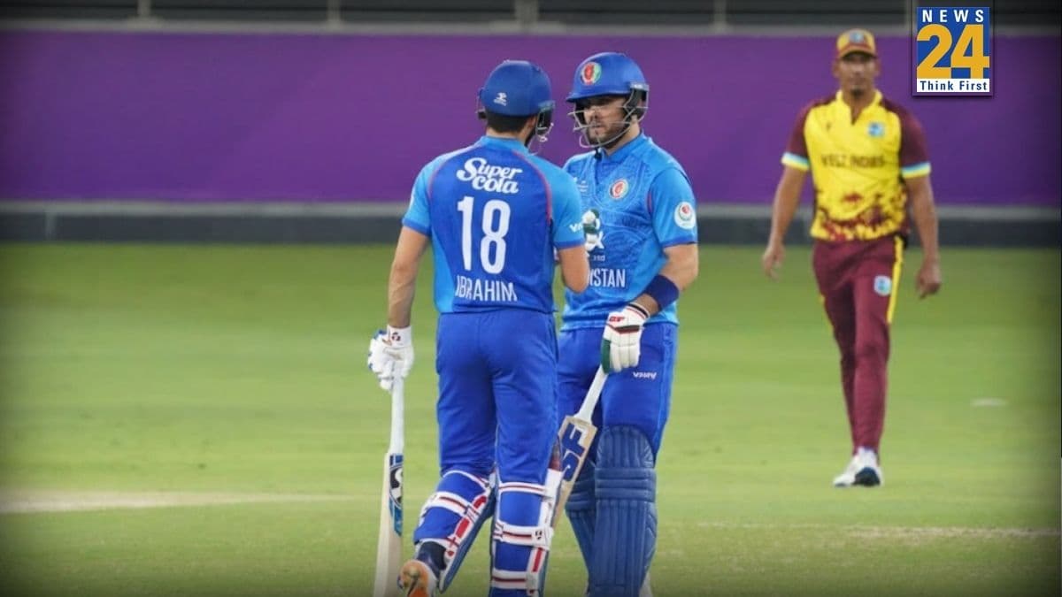 AFG vs WI 1st T20I: T20 वर्ल्ड कप से पहले 2 बार की चैंपियन चित्त, ‘अफ़ग़ान’ लड़ाकों से हारी वेस्टइंडीज़
