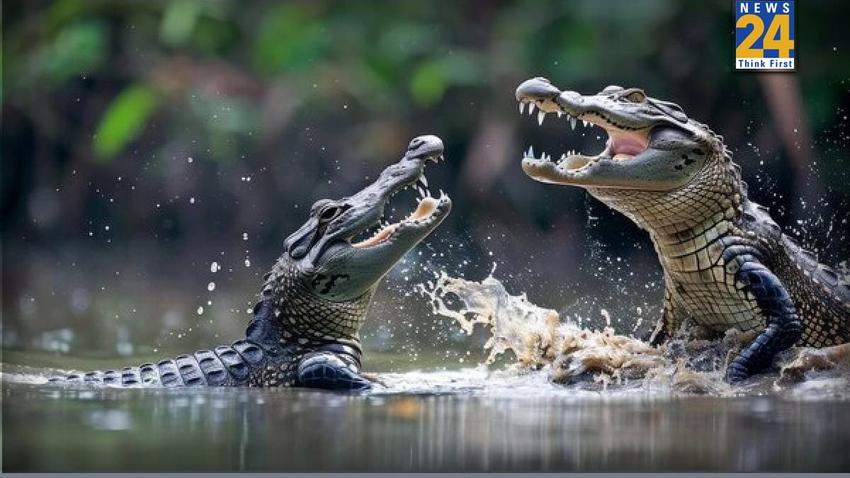 Crocodile Vs alligator