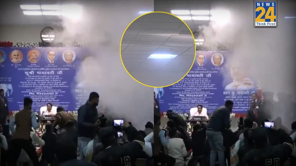 बर्थडे पर प्रेस कॉन्फ्रेंस कर रही थीं मायावती, तभी हुआ शॉर्ट सर्किट, सवालों के जवाब दिए बिना निकलीं BSP चीफ
