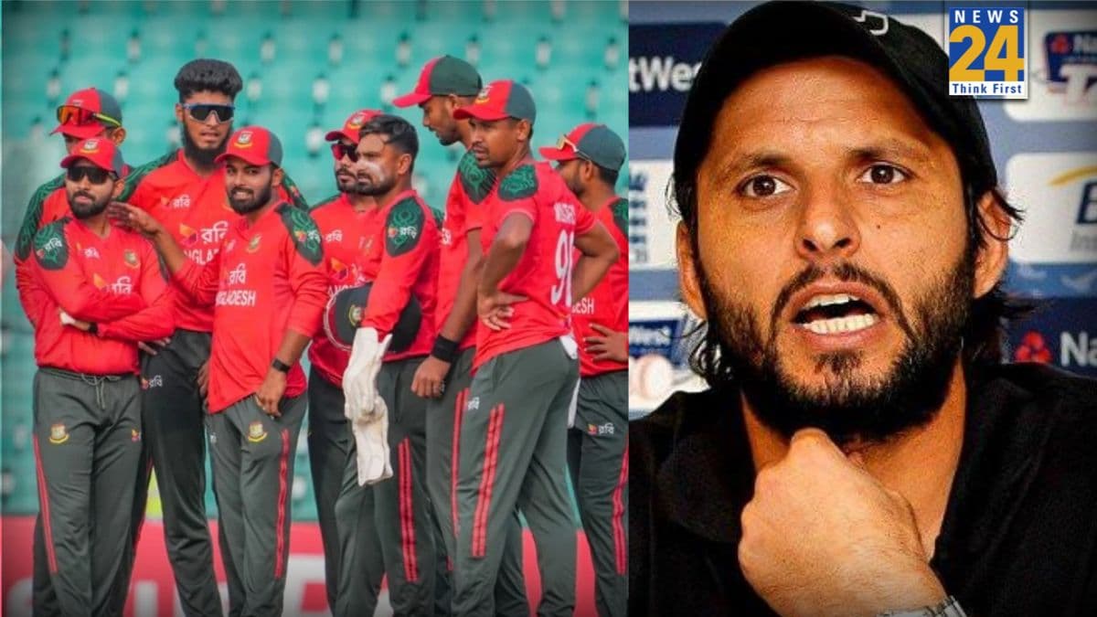 बांग्लादेश के T20 World Cup से बाहर होने पर भड़के पूर्व पाकिस्तानी क्रिकेटर शाहिद अफरीदी, ICC पर जड़े गंभीर आरोप