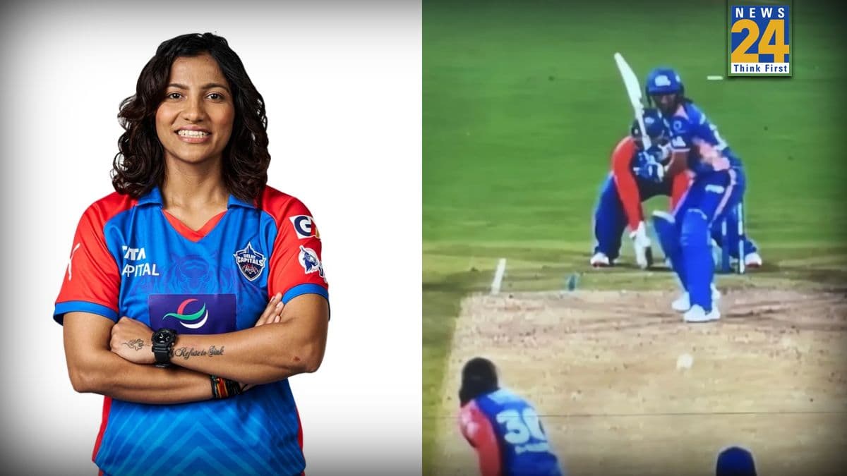 WPL 2026: स्नेह राणा की अजीबोगरीब नो-बॉल पर हरमनप्रीत कौर का क्विक रिएक्शन, देखें MI vs DC मैच का दिलचस्प वीडियो