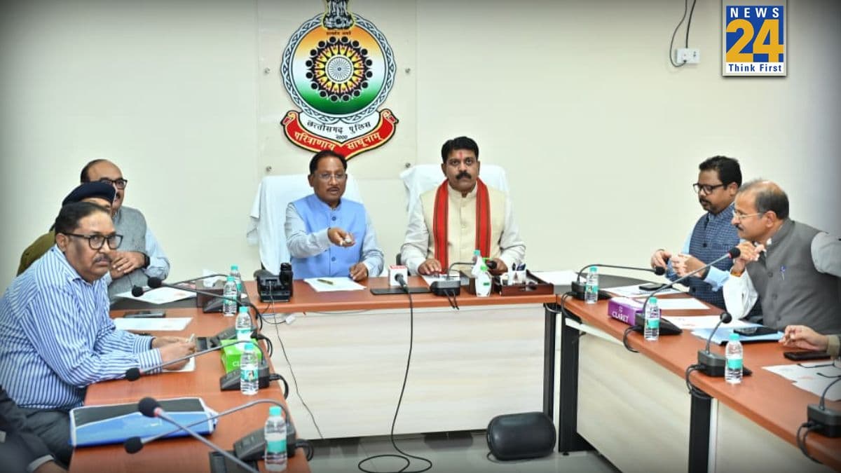 मुख्यमंत्री विष्णु देव साय ने पुलिस विभाग के 255 करोड़ रुपए की लागत के विकास कार्यों का किया वर्चुअली लोकार्पण