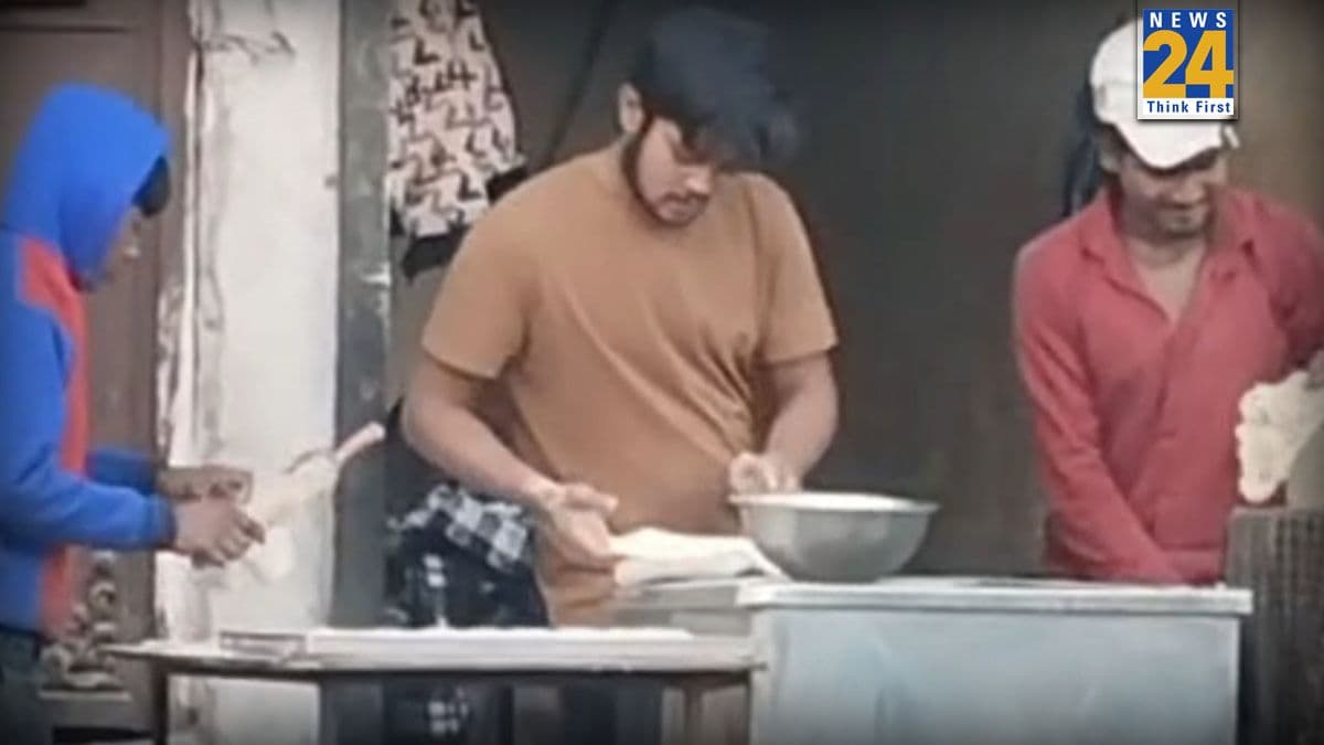 यूपी में खाने से खिलवाड़! होटल कर्मचारी ने थूक कर तंदूर में सेंकी रोटी, वीडियो वायरल