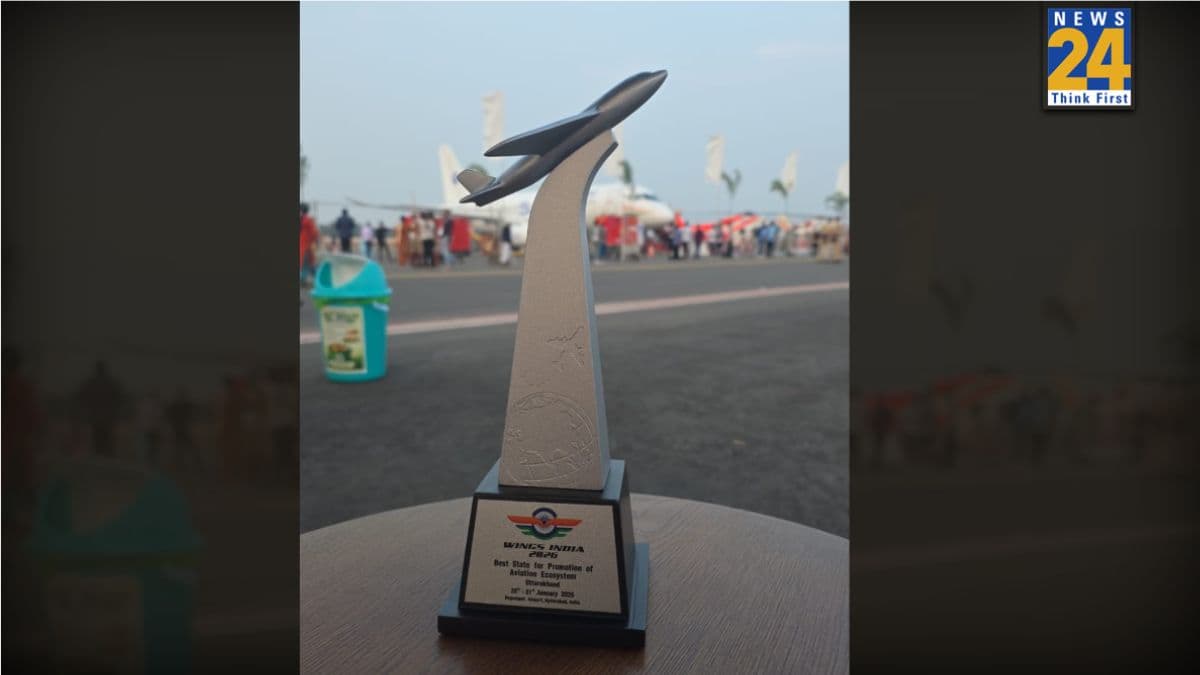 Wings India 2026 में उत्तराखंड को “Best State for Promotion of Aviation Ecosystem” सम्मान