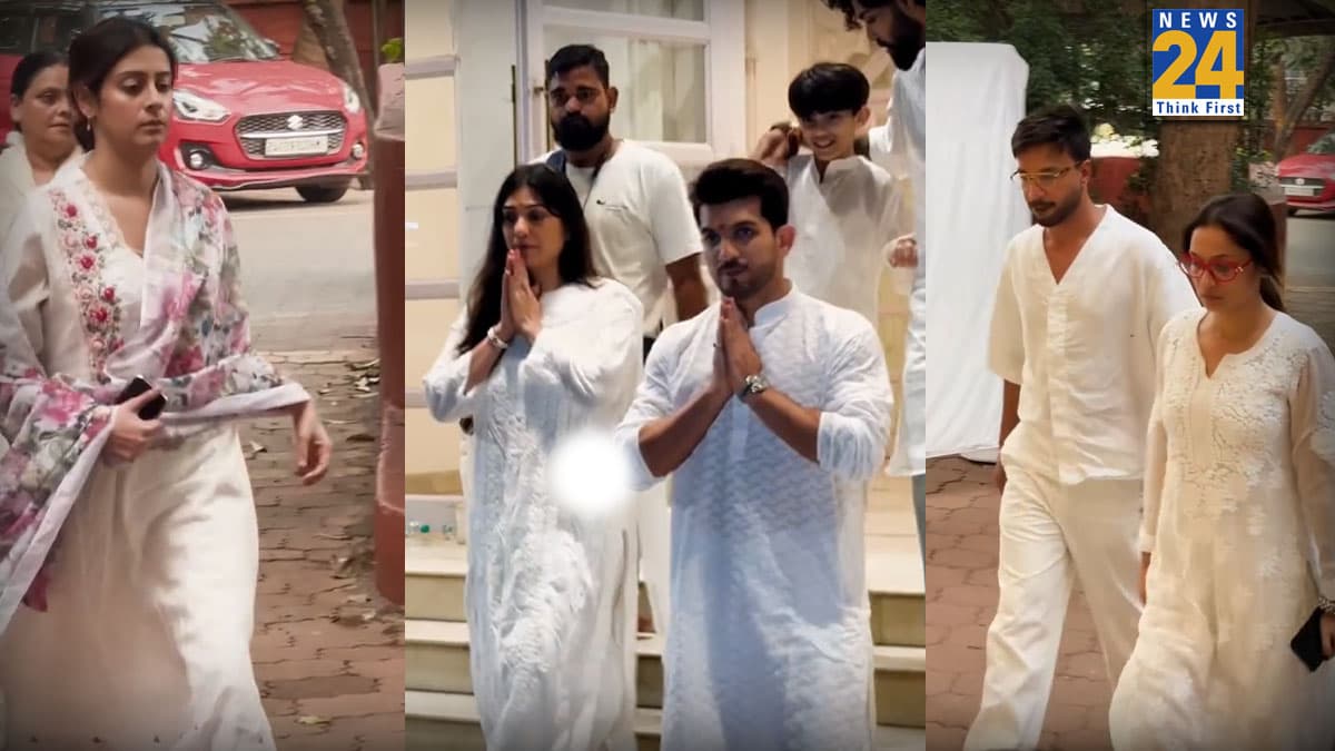 Arjun Bijlani के ससुर की प्रेयर मीट में पहुंचे स्टार्स, मौनी रॉय से अंकिता लोखंडे तक ने दी श्रद्धांजलि