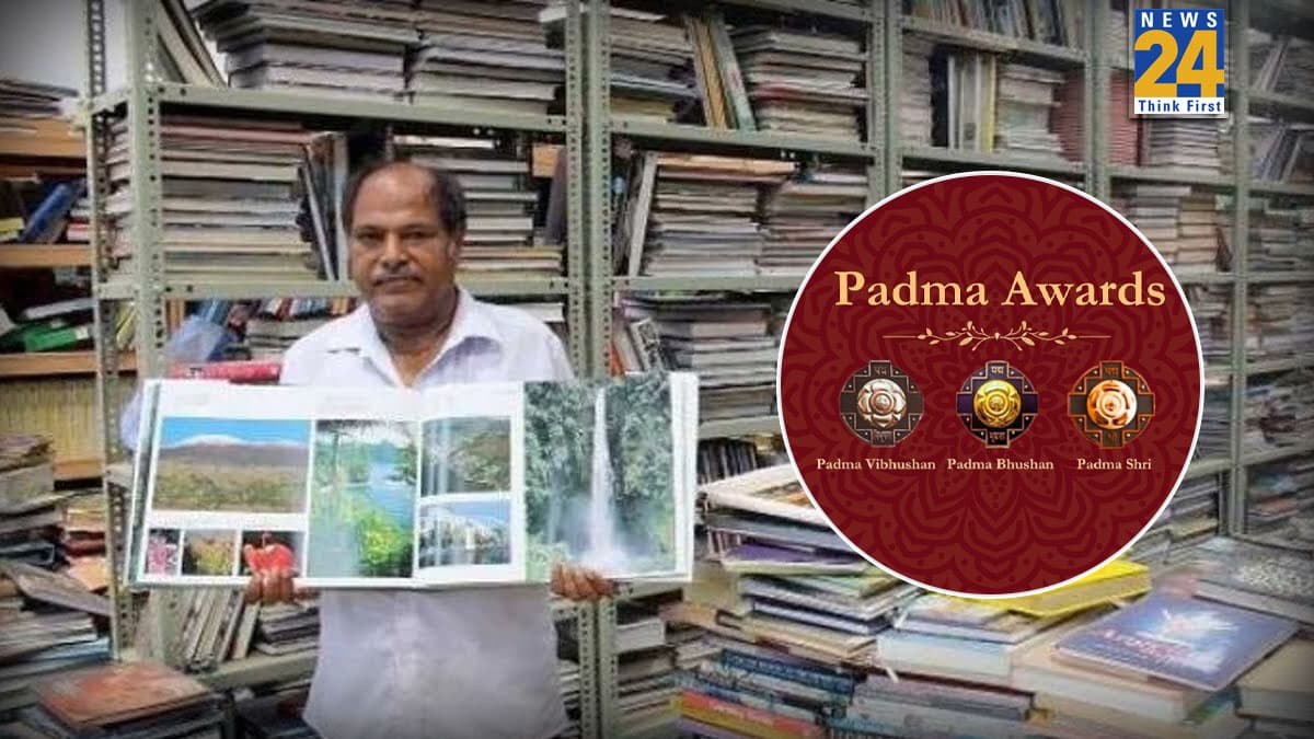 कौन हैं पद्म पुरस्कार पाने वाले गुमनाम नायक अंके गौड़ा, 50 साल में बनाई 2 करोड़ किताबों की लाइब्रेरी
