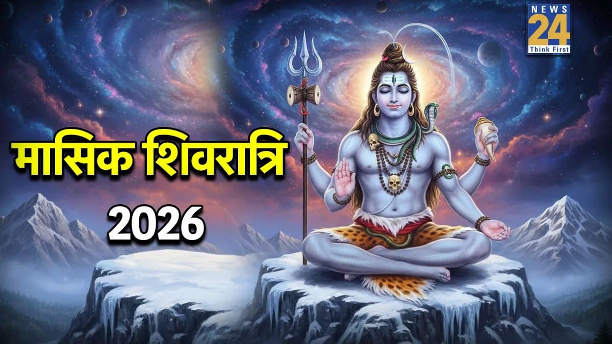 Masik Shivratri 2026: आज है साल 2026 की पहली मासिक शिवरात्रि, जानें महत्व, शुभ मुहूर्त और पूजा विधि