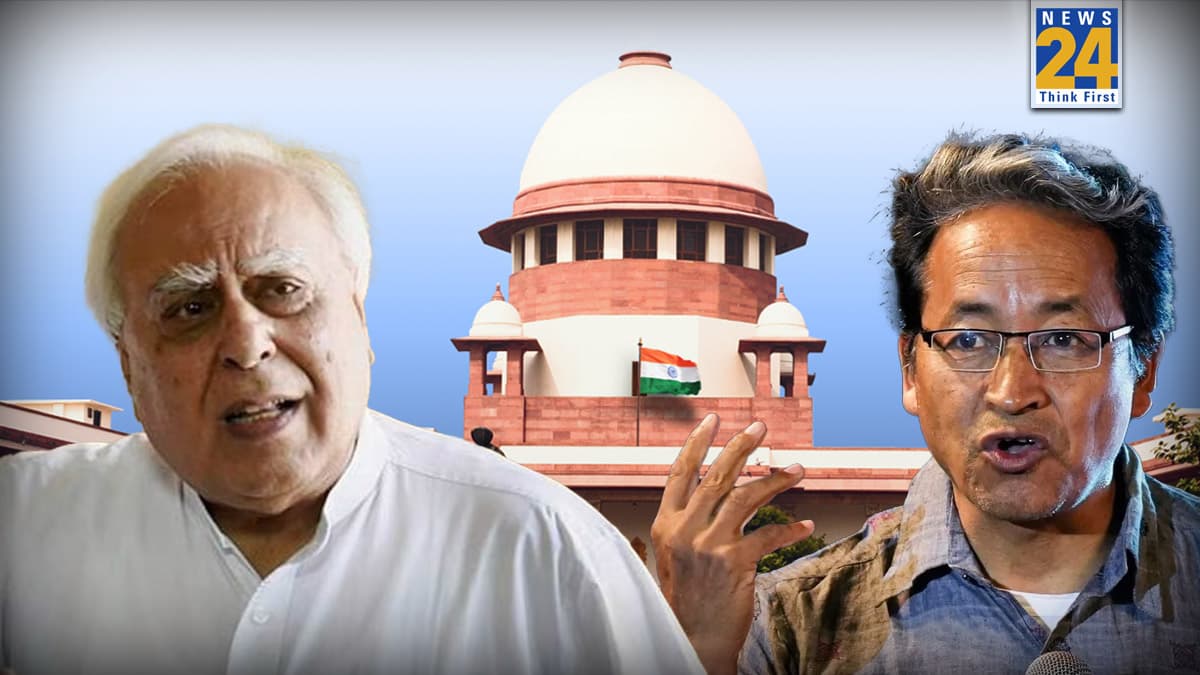 कैसे 'गांधीजी' का जिक्र कर कपिल सिब्बल ने सोनम वांगचुक की हिरासत पर पलटी पुलिस की थ्योरी, SC में हुई तीखी बहस