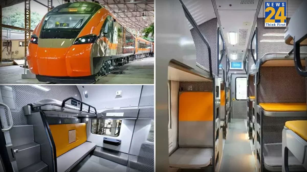 Vande Bharat Sleeper Train: आज से शुरू हो रही वंदे भारत स्‍लीपर ट्रेन, क‍िन स्‍टेशनों पर रूकेगी? जानें क‍िराया से लेकर टाइम‍िंग तक