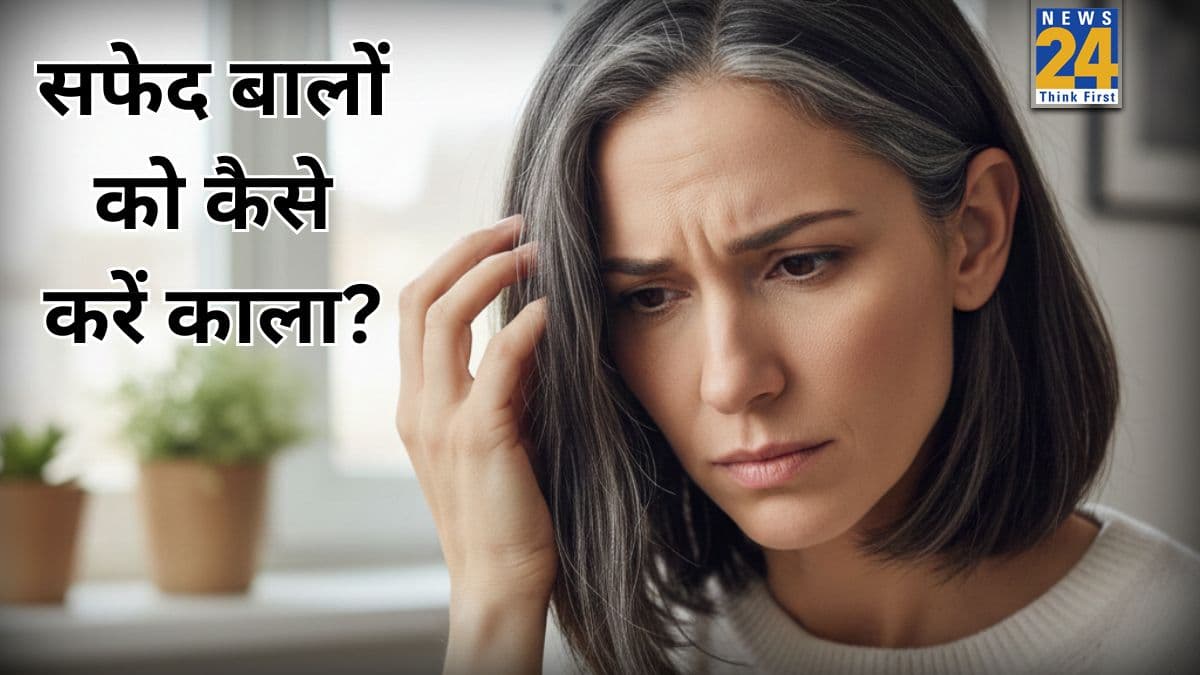 बालों को ग्रे से काला कैसे करें? यहां जानिए क्या लगाने पर सफेद बाल नजर आने लगेंगे काले