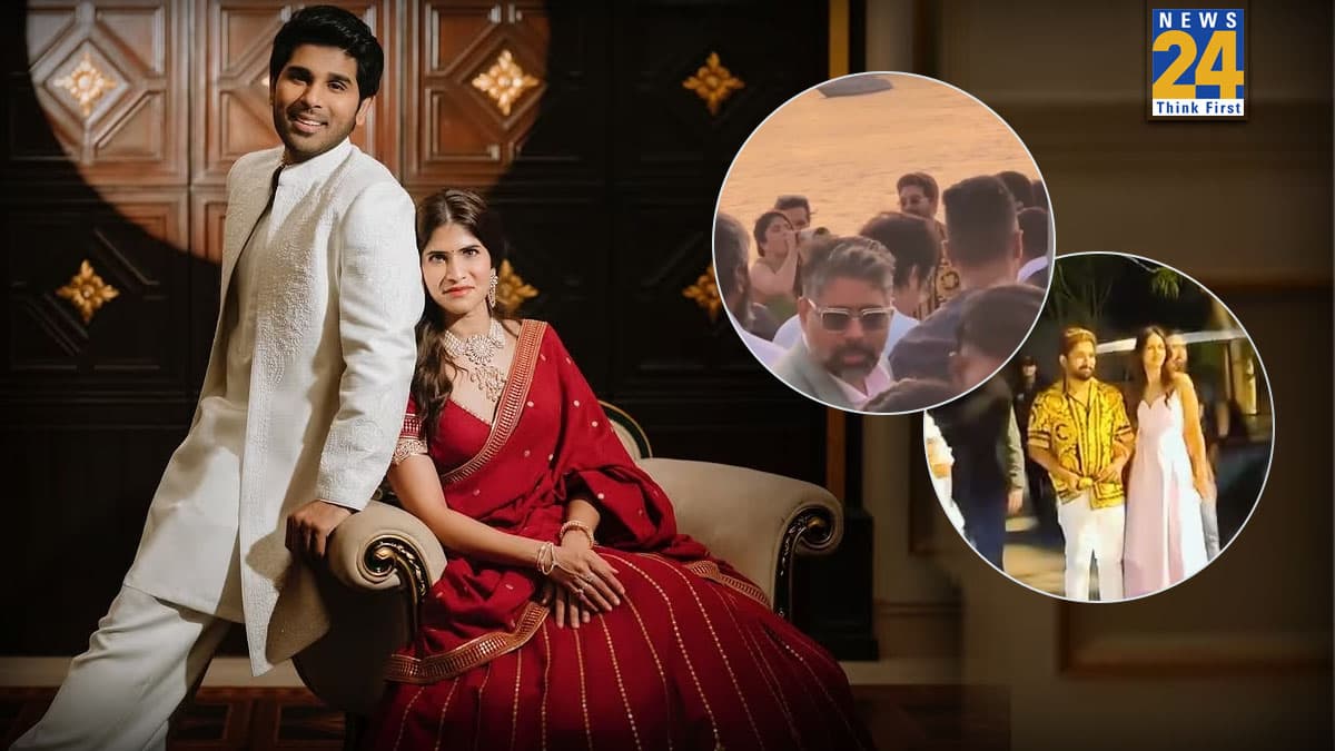 दुबई में अल्लू सिरीश और नयनिका के प्री-वेडिंग फंक्शन, स्टाइलिश लुक में पहुंचे 'पुष्पा' स्टार