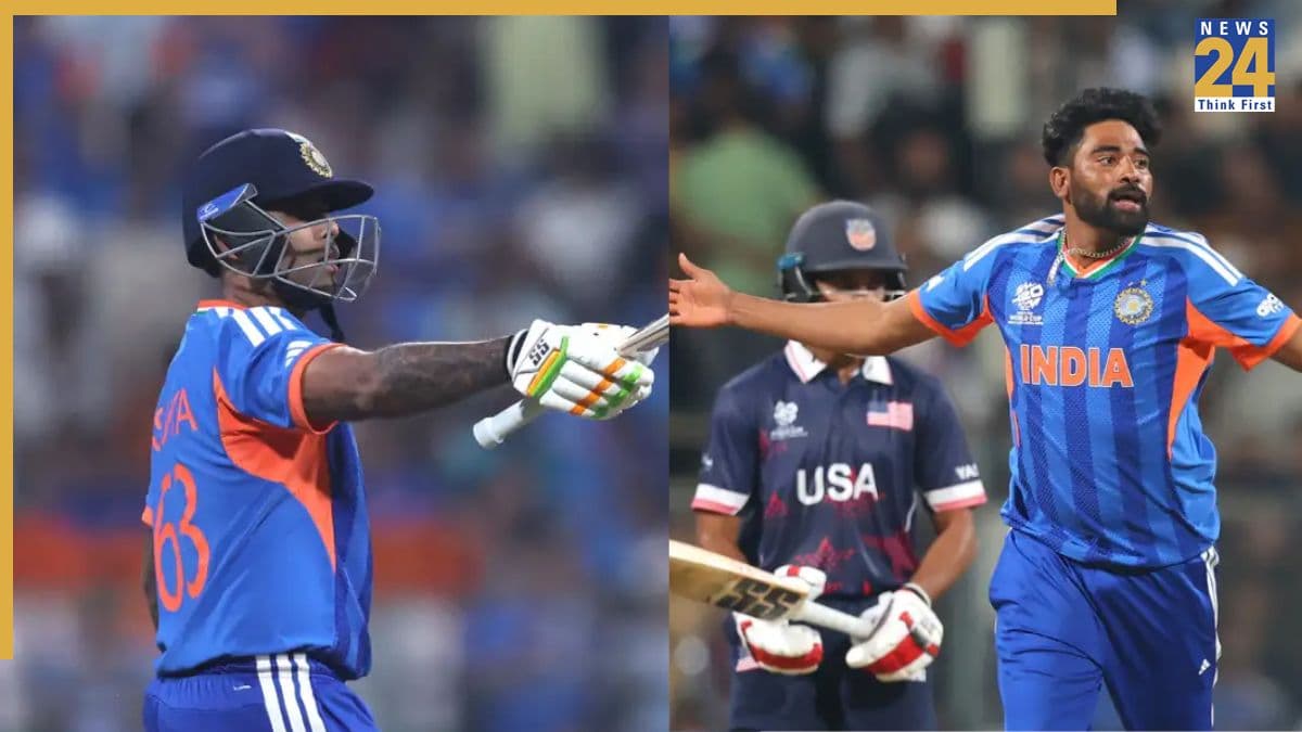 IND vs USA: सूर्यकुमार यादव और मोहम्मद सिराज ने रची जीत की स्क्रिप्ट, यूएसए को 29 रनों से रौंदा
