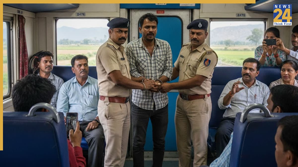ट्रेन नंबर 12476 कटरा–हापा एक्सप्रेस में यात्रियों से कर रहा था अवैध वसूली, RPF–GRP की संयुक्त कार्रवाई में हत्थे चढ़ा आरोपी