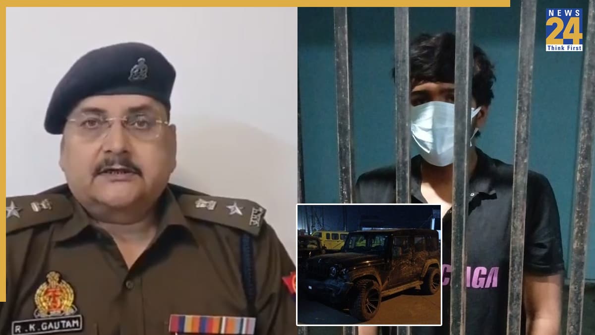 Hit And Run: नोएडा में थार से बाइक सवार को टक्कर मारने वाला गिरफ्तार, 7KM तक ले गया था घसीटकर