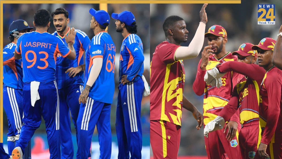टी20 वर्ल्ड कप इतिहास में कितनी बार हुई भारत-वेस्टइंडीज की टक्कर? 'मेन इन ब्लू' को टेंशन में डाल देंगे ये आंकड़े