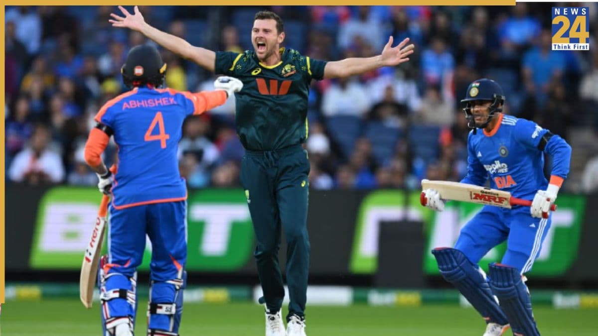 T20 World Cup के शुरुआती मैचों से बाहर हुआ ये धाकड़ तेज गेंदबाज, ऑस्ट्रेलियाई टीम की बढ़ गई टेंशन!
