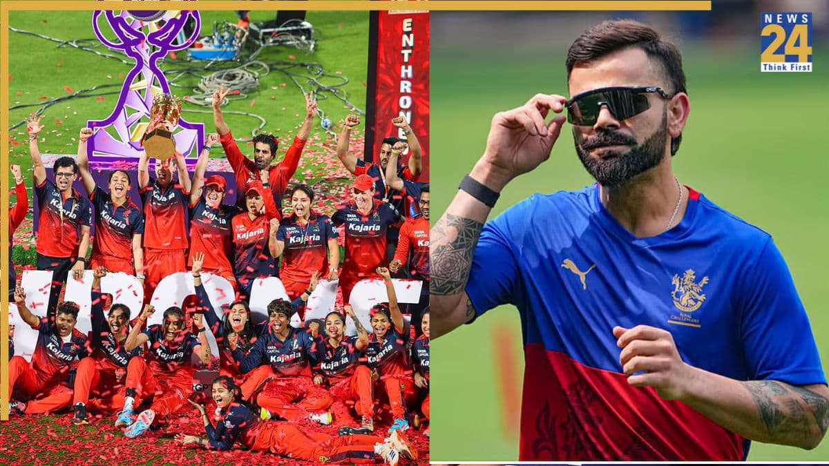 'RCB का परचम बुलंद हो' WPL 2026 Final में इतिहास रचने पर गदगद हुए विराट कोहली, टीम के लिए लिखा इमोशनल मैसेज