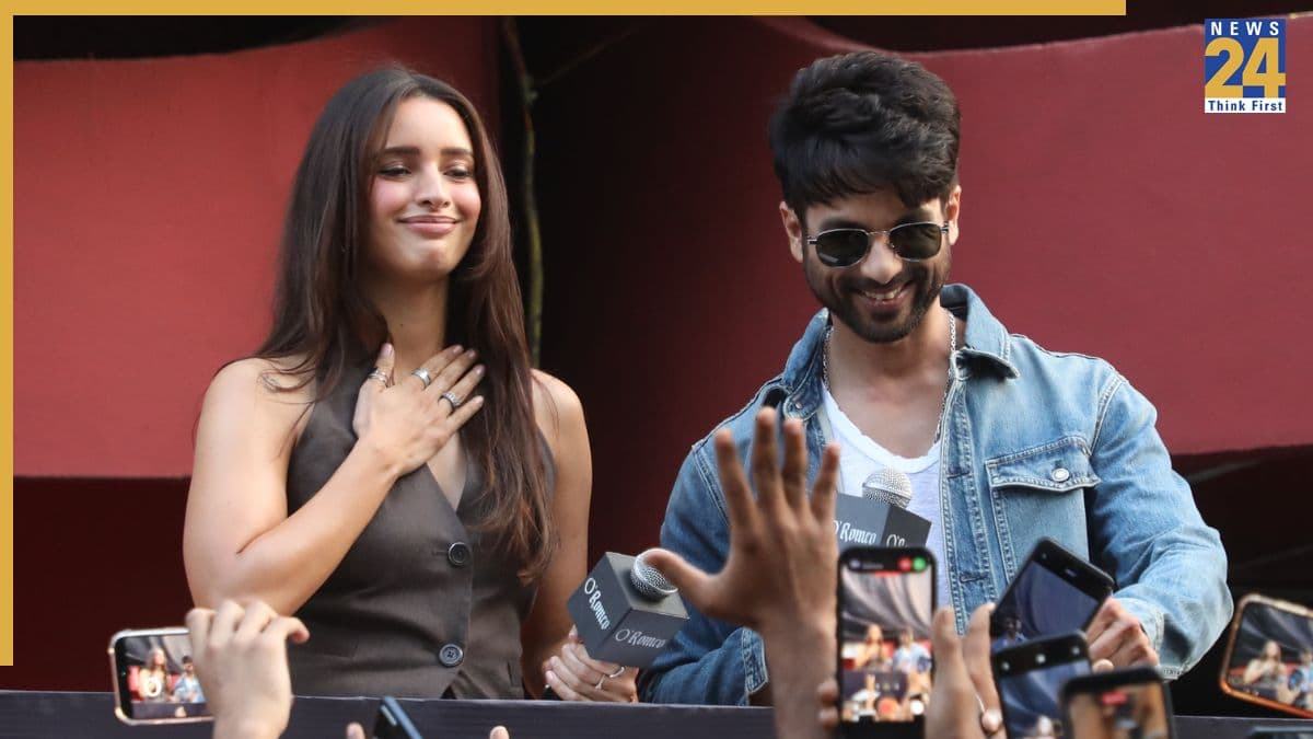 Shahid kapoor Tripti Dimri O Romeo