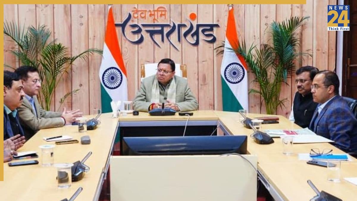 मुख्यमंत्री पुष्कर सिंह धामी ने कानून व्यवस्था को लेकर उच्च स्तरीय बैठक ली